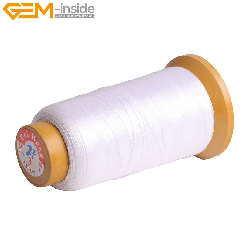 0.2mm 230 Meters 210D Nylon Beading Cord Knotting Jewelry Making Thread Spool