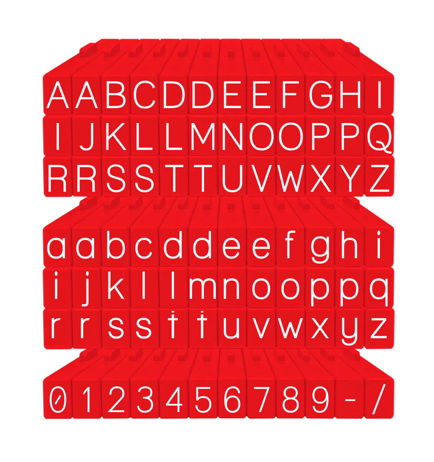 Alphabet – Attachable – Letters Medium 84 Piece Lovers Lane PEGZ Bundle