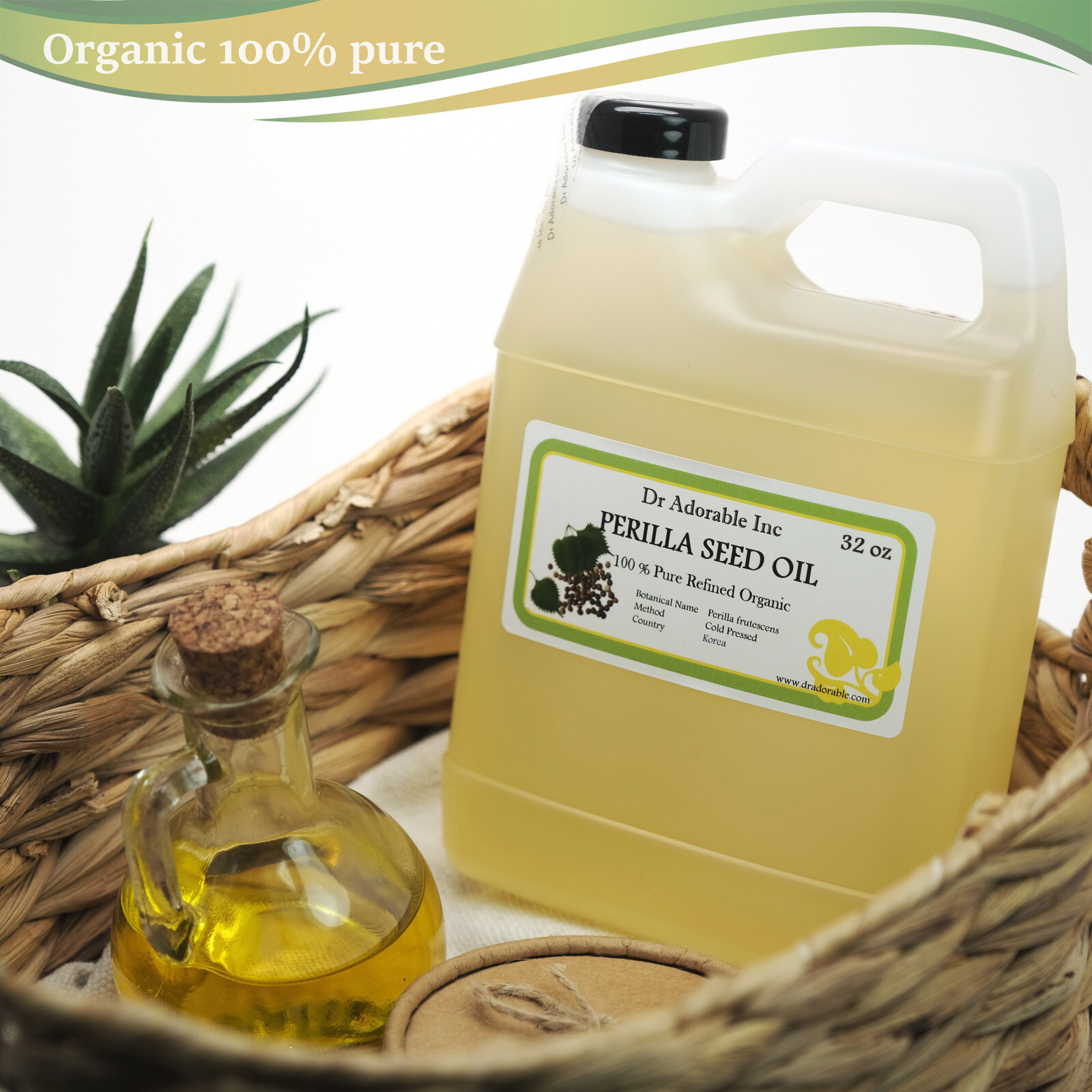 ORGANIC PERILLA SEED OIL COLD PRESSED 100% PURE UNCUT FRESH FREE SHIPPING!!!
