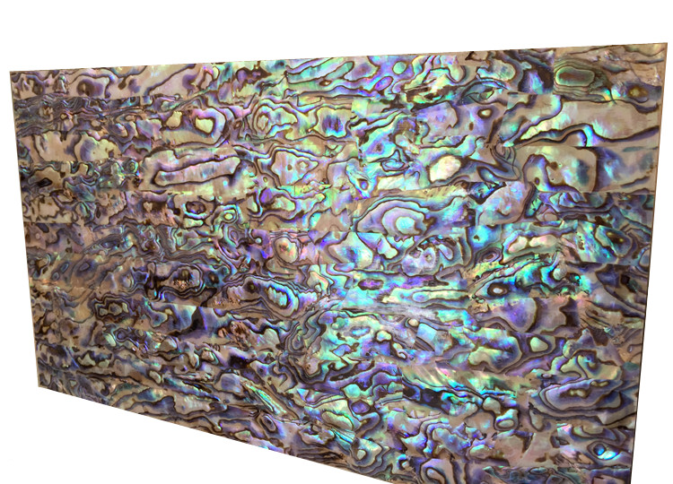 1x abalone shell sheet veneer inlay luthier 9-1/2″x5-1/2″x1/64″ (240x140x0.2mm)