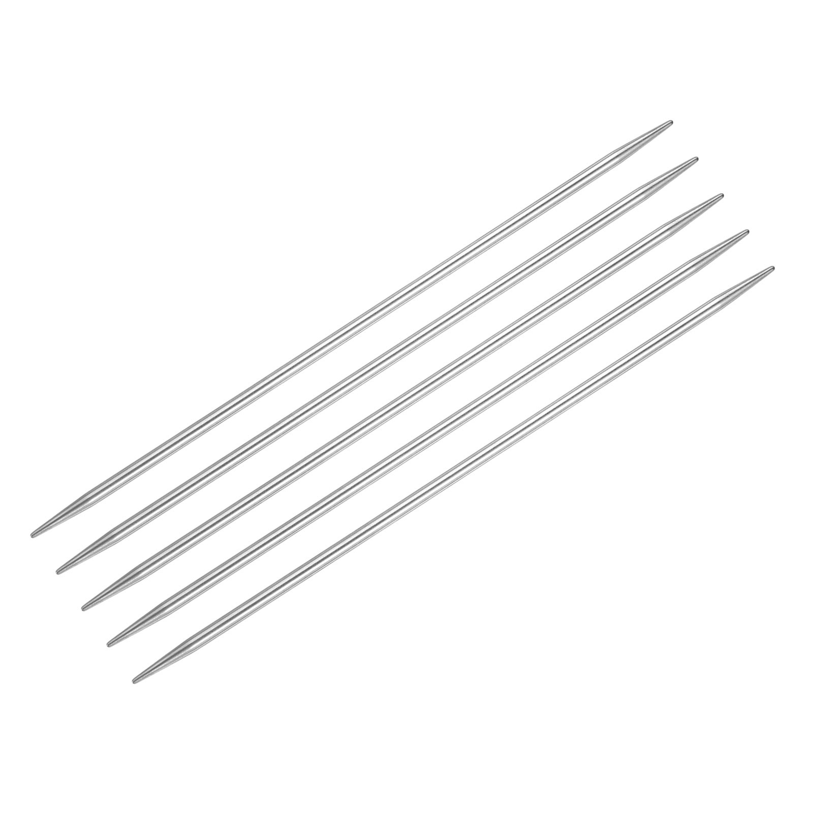 5Pcs 3mm Double Pointed Knitting Sweater Needle Set 5.9 Inch Length