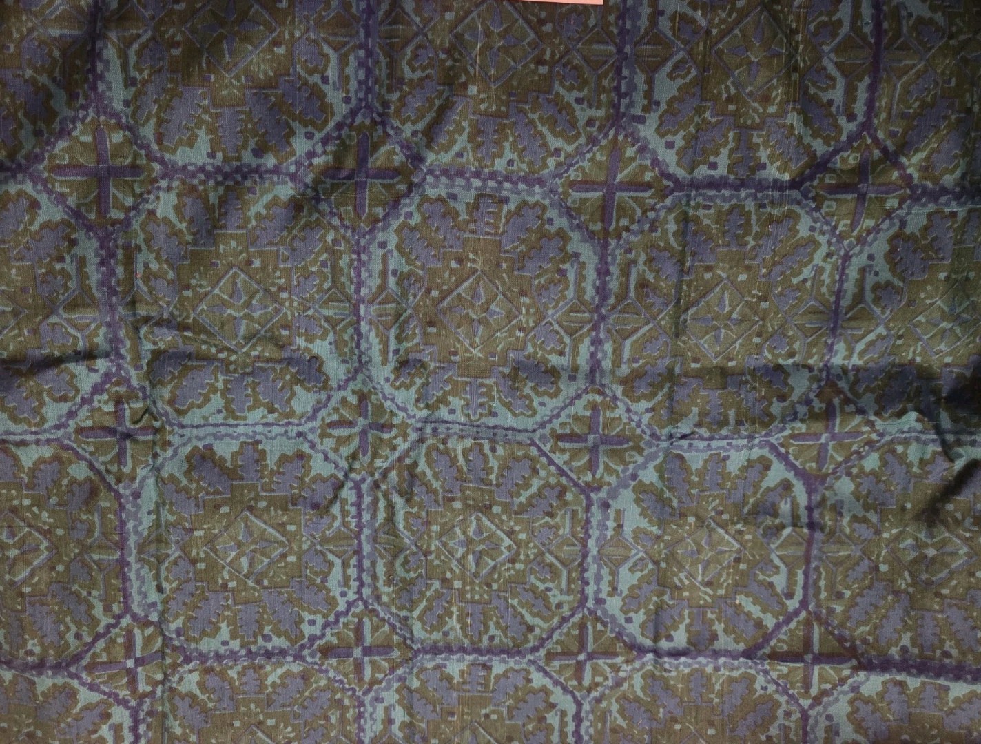 RARE! THAI SILK COMPANY 60’s 100% Silk Fabric Hand Dyed 4ydX38″ Sewing/Craft