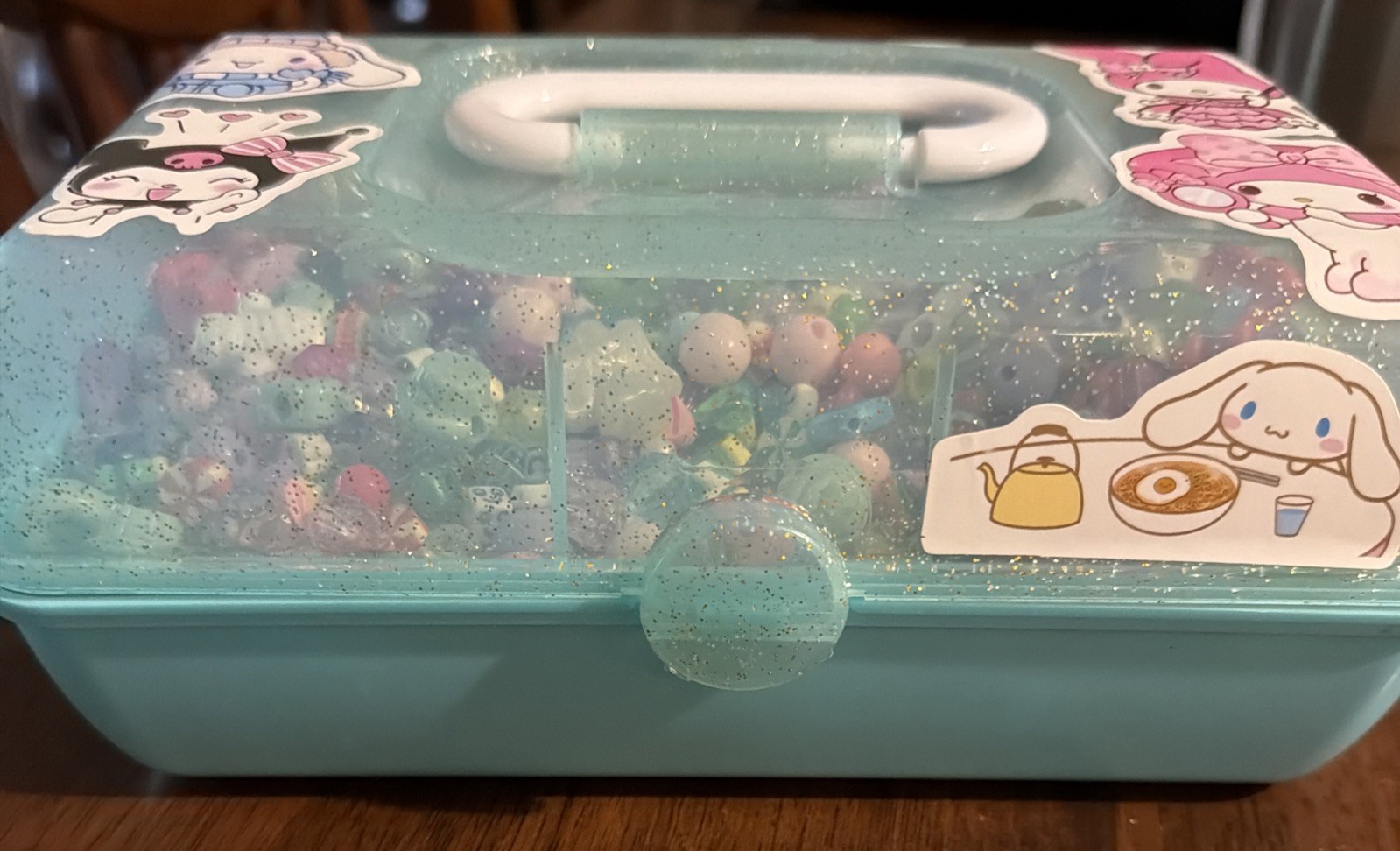 4.5 lbs Kid’s FUN Beads! Pinks and Multi-Color Unicorns Rainbows etc