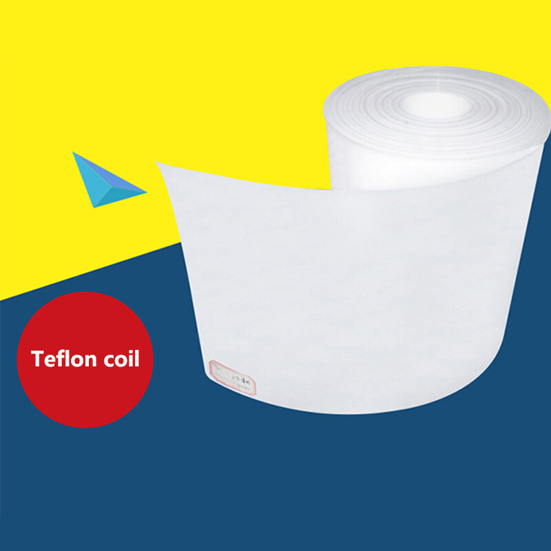 PTFE Sheet Flim Roll Thin Plate High Temperature Thick 0.2mm~5mm,300mm×1000mm
