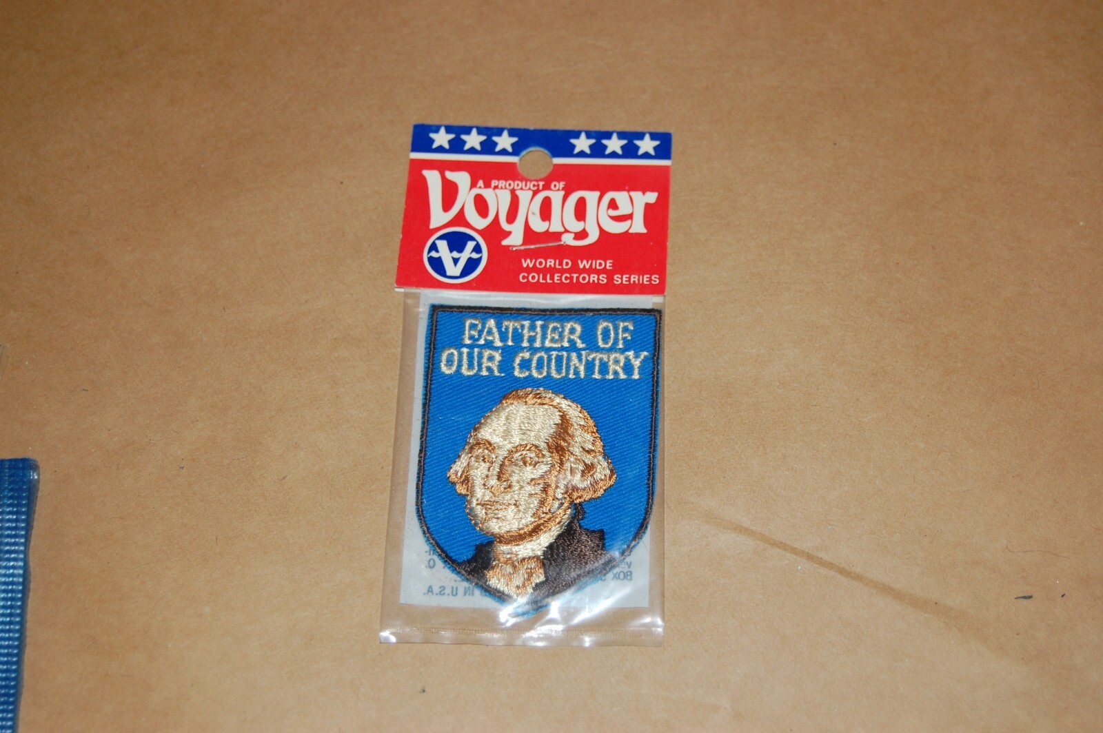Vintage Voyager Patch Father Of Our Country George Washington