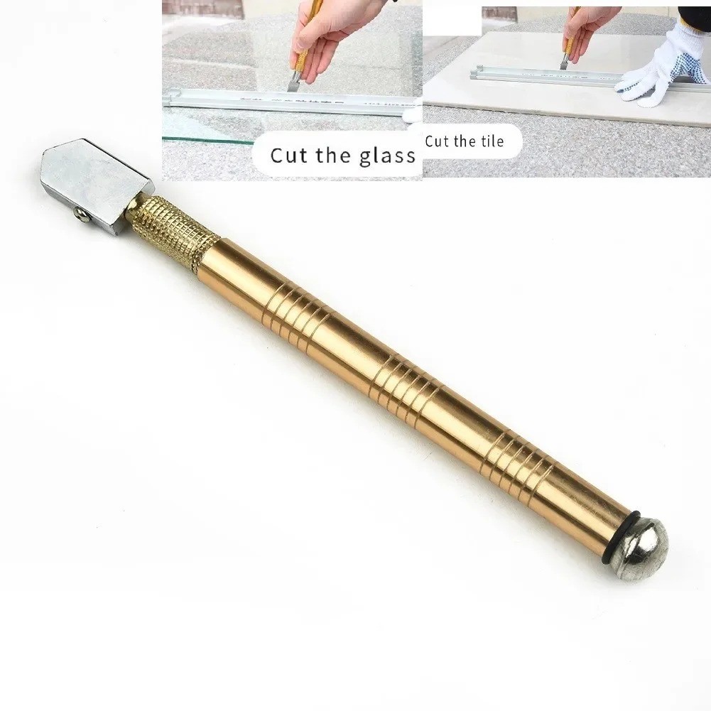 1 Pc Professional Glass Cutter Set – Metal Carbide Anti-Skid Precision Cutting