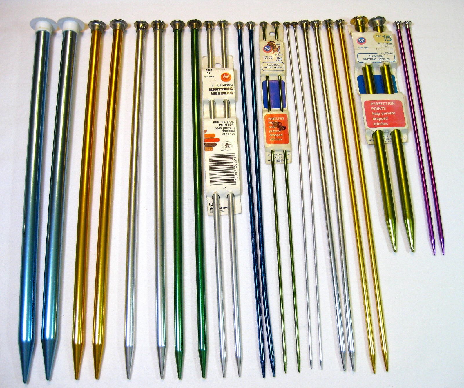 Boye Aluminum Knitting Needles Crochet Hook USA Sold Separately U PICK Sz varies