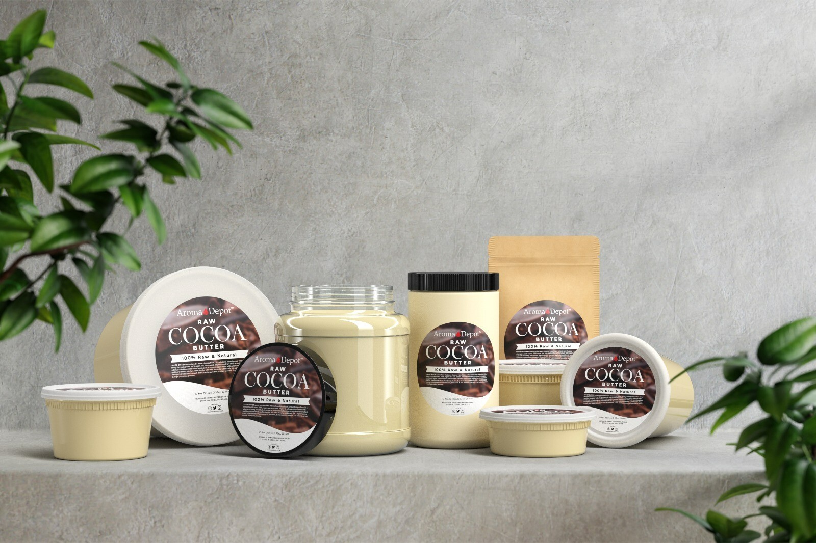 Cocoa Butter 8 oz. Raw 100% Pure Natural FOOD-GRADE Prime Pressed Cacao Butter