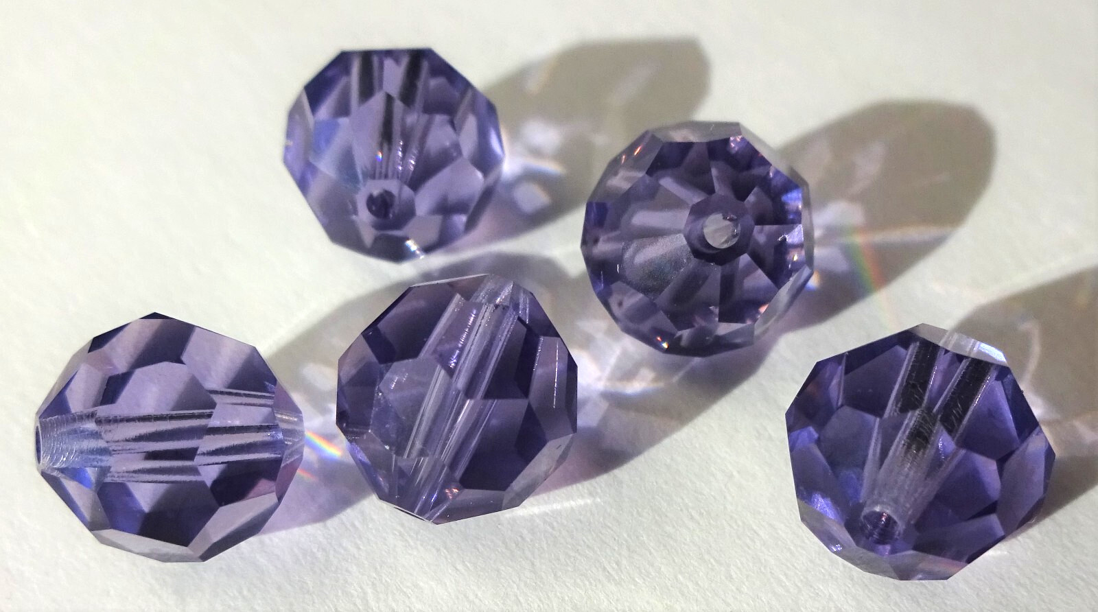 Swarovski Crystal 4mm (1,440 pcs) Tanzanite #5000