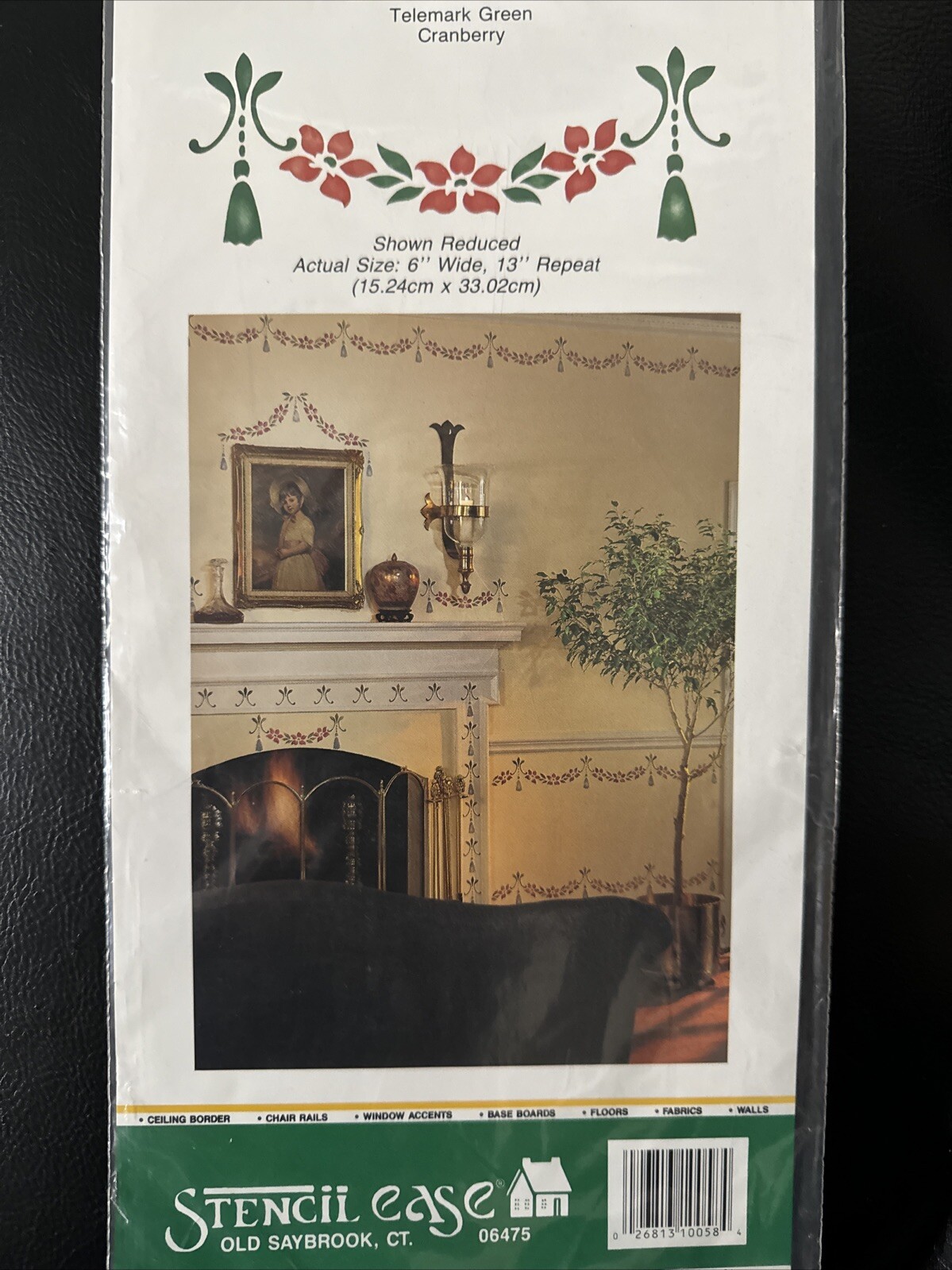 Home Decor Stencil Ease HV-14 Grand Garland New & Sealed With Instructions