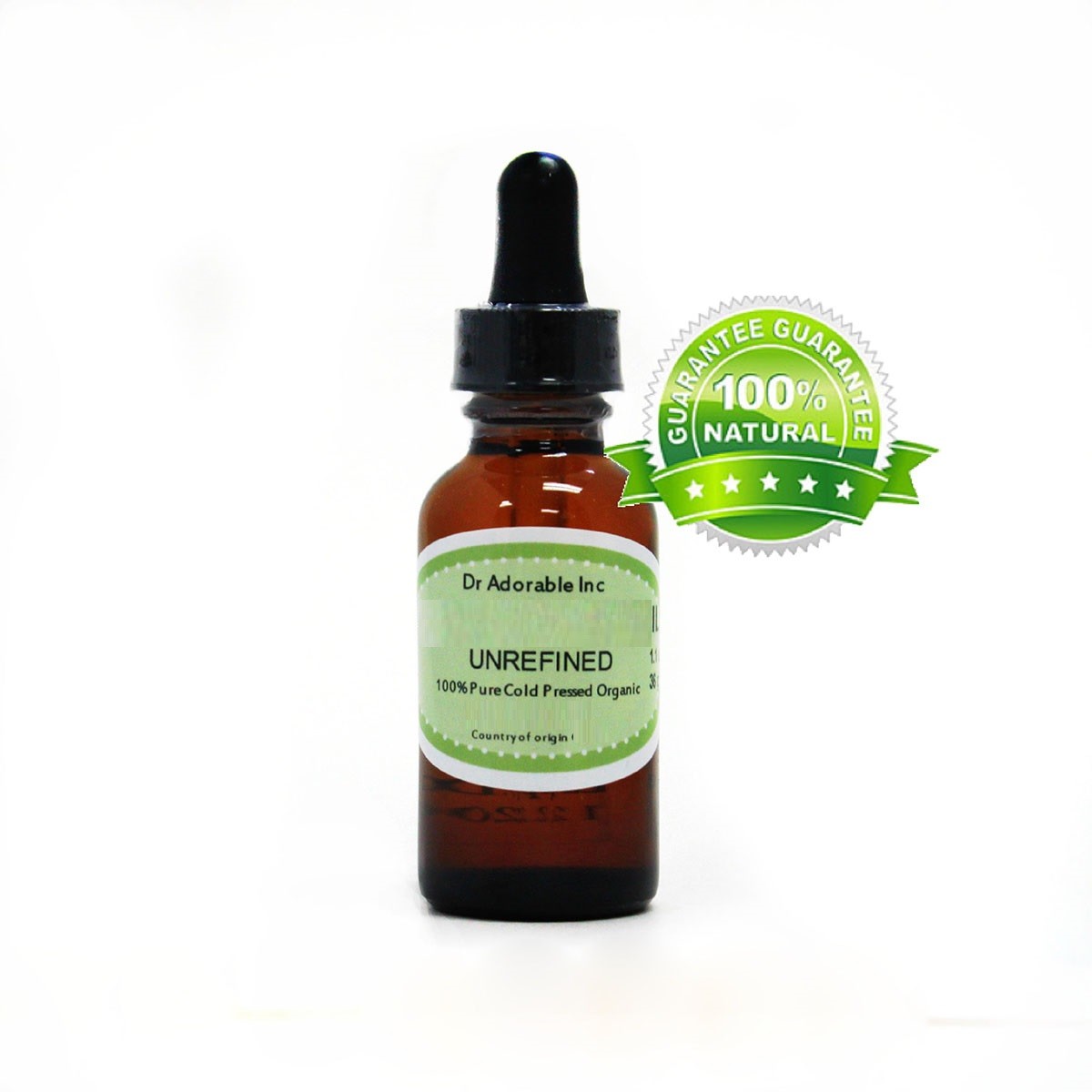 UNREFINED SACHA INCHI OIL EXTRA VIRGIN BY DR.ADORABLE ORGANIC 100% PURE NATURAL