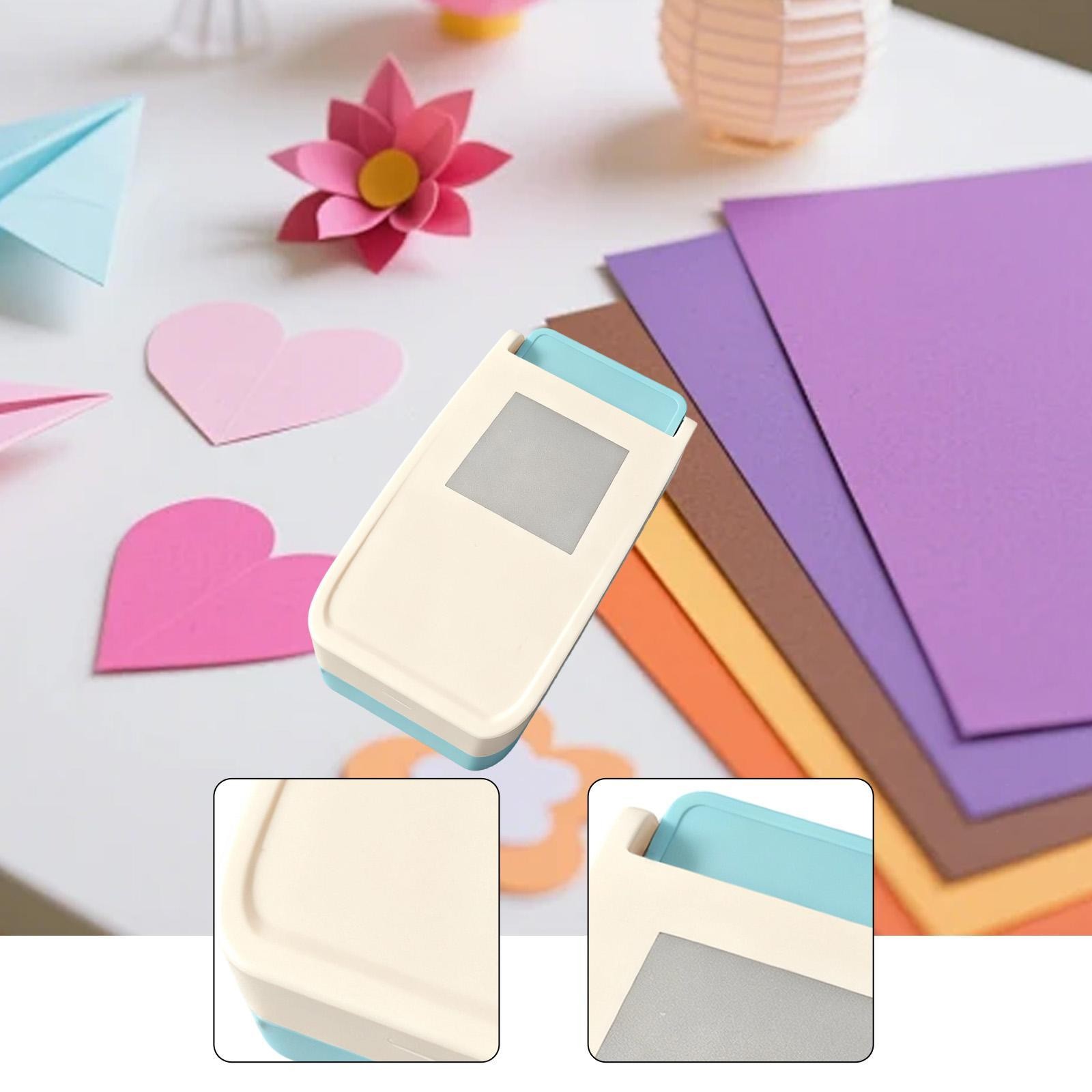 Square Punch Crafting Supplies for Journaling Handmaking DIY Arts and Crafts