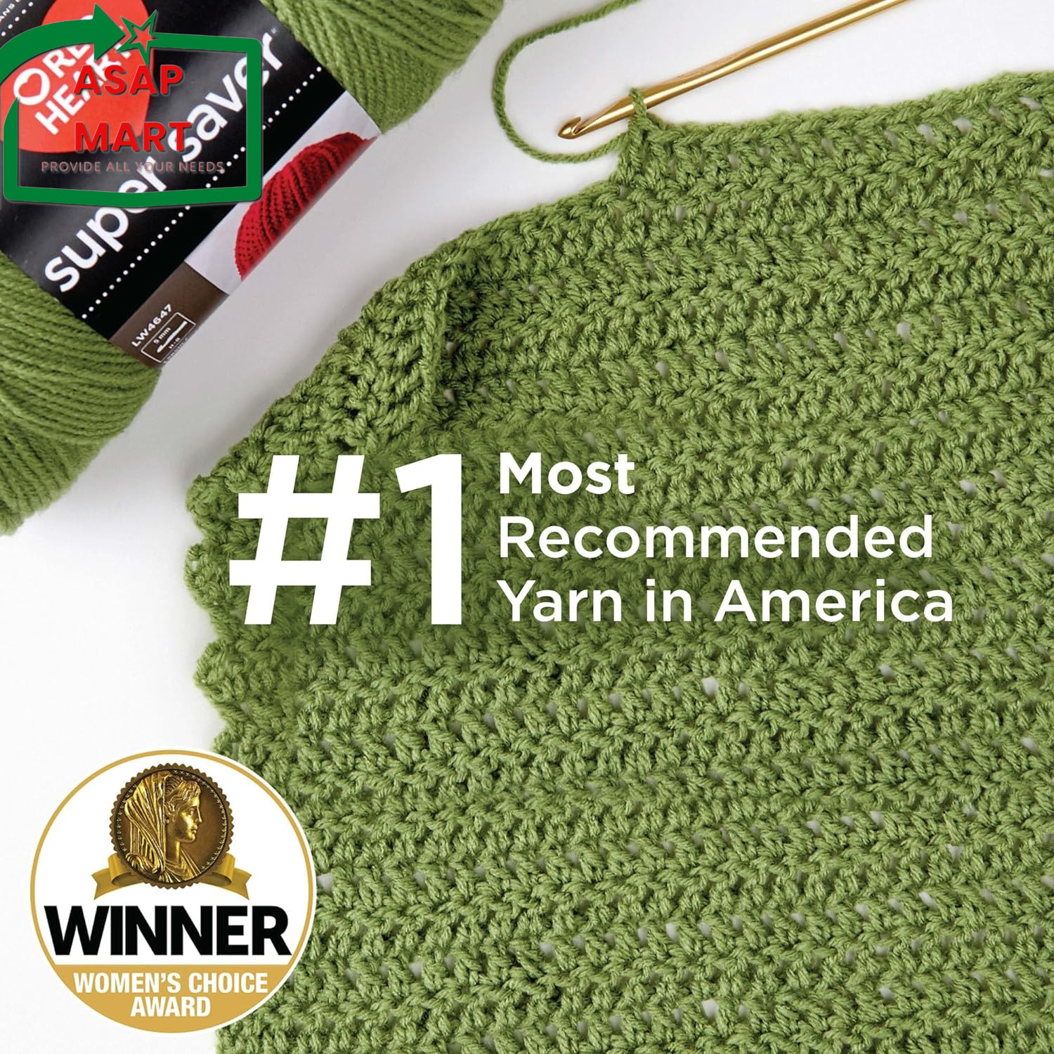 Red Heart Super Saver Yarn, 3 Pack, Icelandic Mix 3 Count