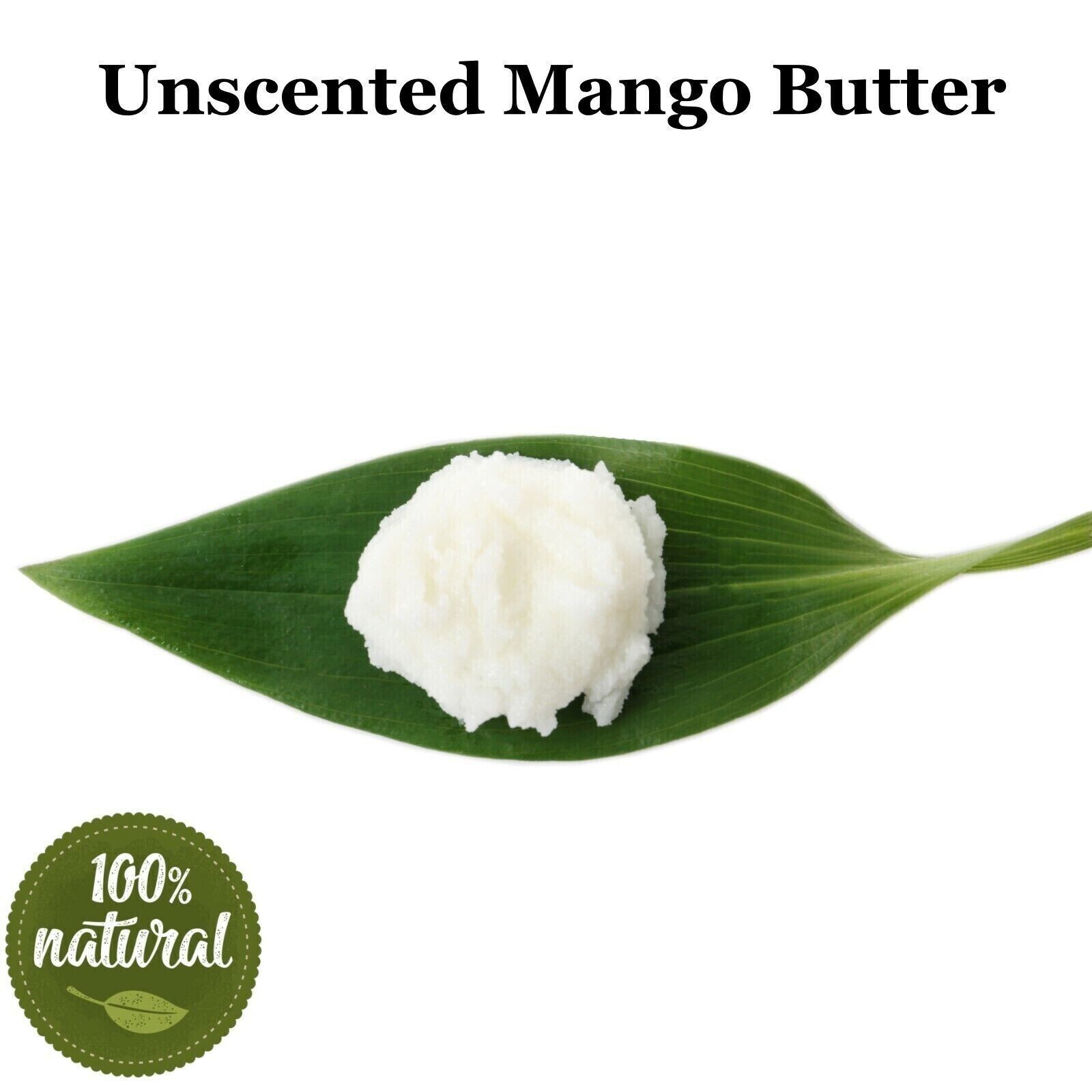 3 lb. Mango Butter 100% Pure Organic Natural Cream, Body Butter Face Skin Hair