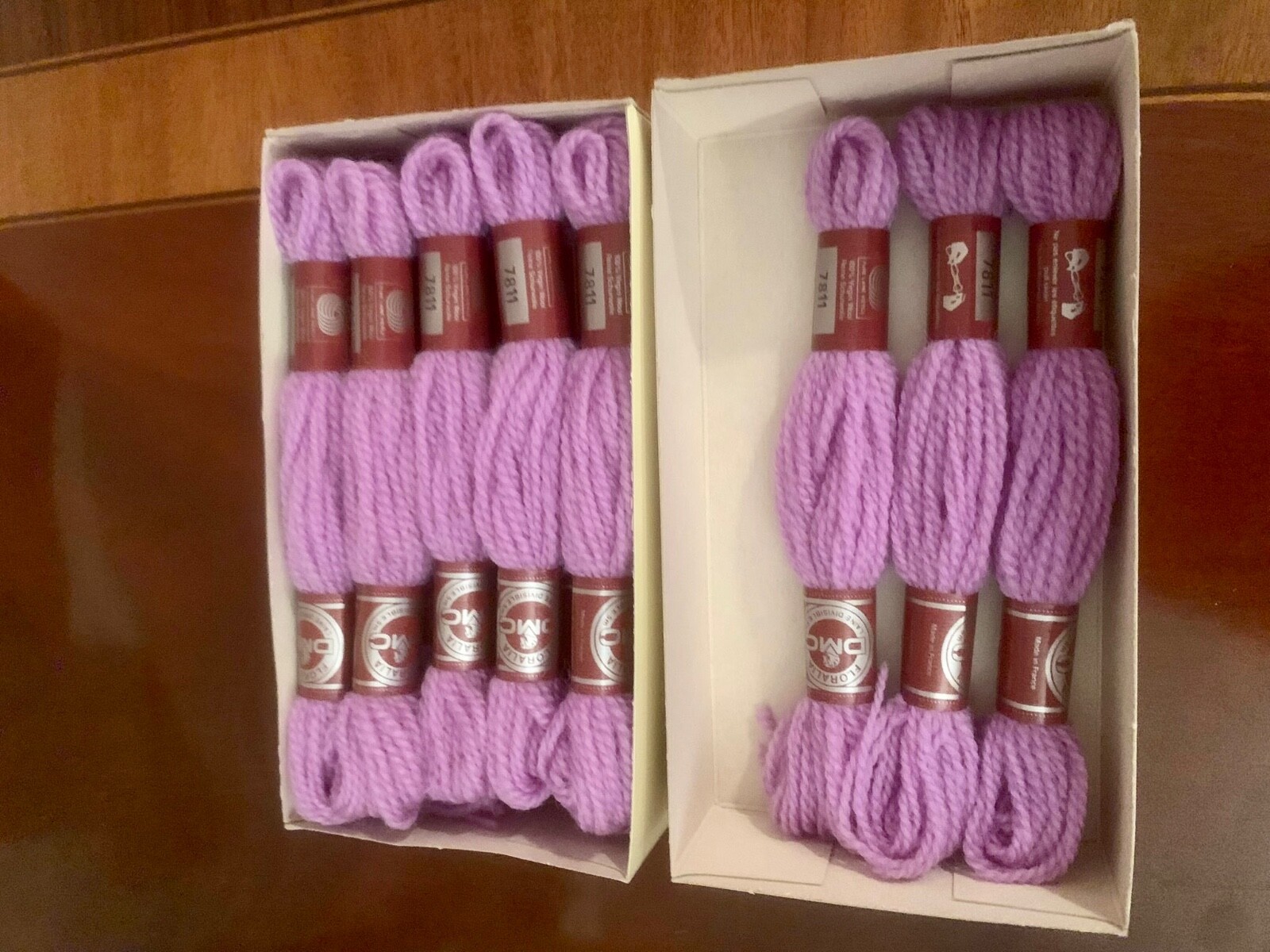 Vintage DMC Floralia Laine Divisible 3 ply Persian Wool – 72 skeins