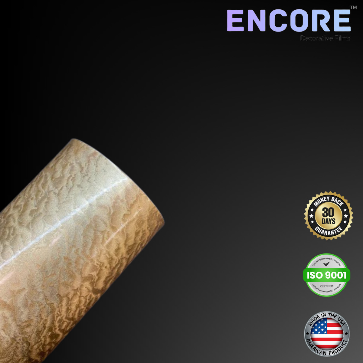 Encore® EFX21 Gold Leaf Adhesive Vinyl for Decals/Stickers – MADE IN USA