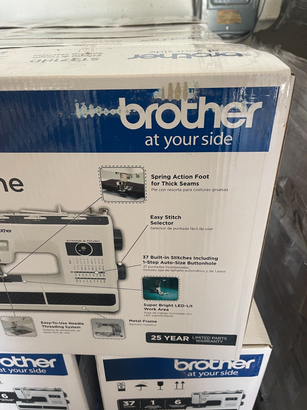 Brother ST371HD Strong & Tough Heavy-Duty Sewing Machine W/37 Built-In Stitches