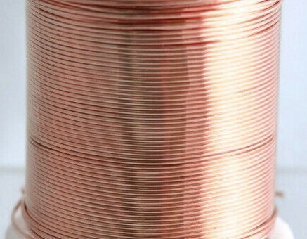 Bare Copper Wire 18 Gauge 15 lb Spool (2,985 Feet) Diameter 0.040