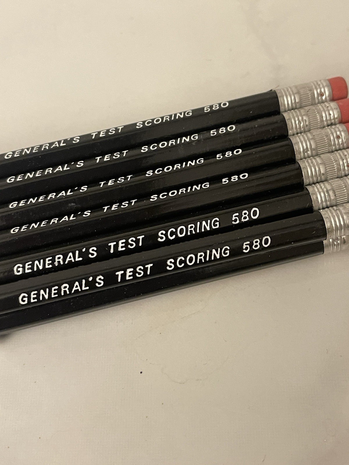 General Pencil Company Cedar Pointe Test Scoring 580 Pencils Cedar General’s