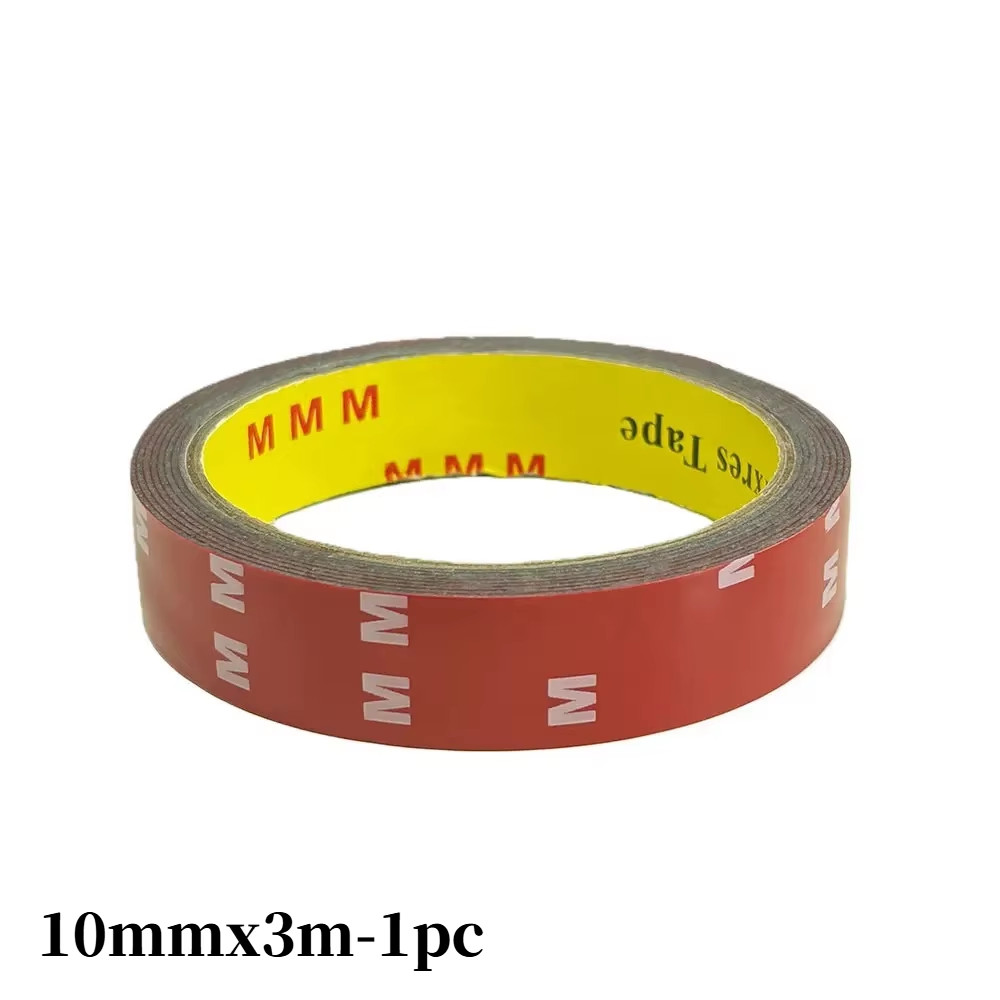 3M Strong Double Sided Acrylic Foam Mounting Tape High Temp Car Emblem Decor