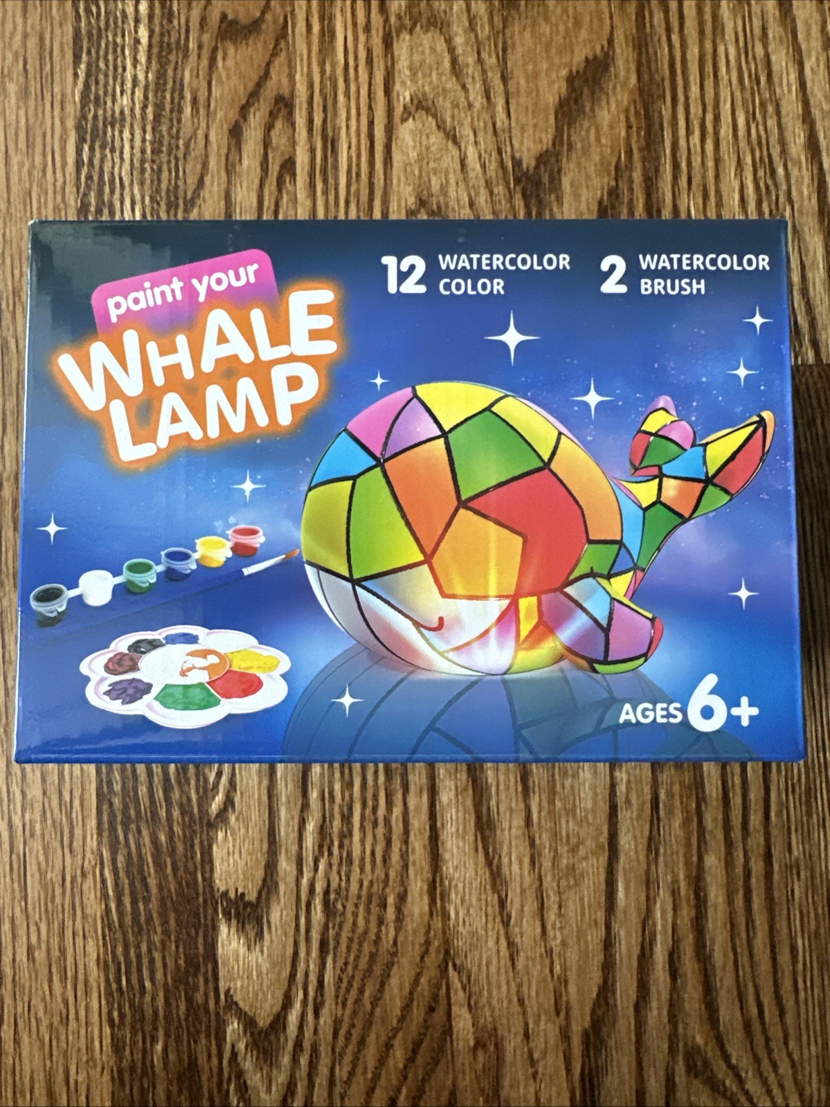 Paint Your Own Whales Lamp Kit Art Supplies, Arts Crafts Painting Kids Gift
