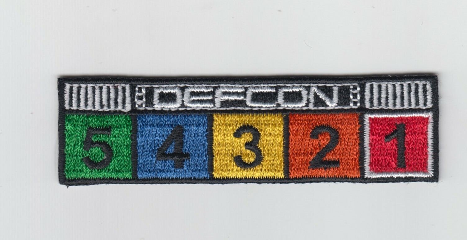 PATCH WARGAMES DEFCON 1