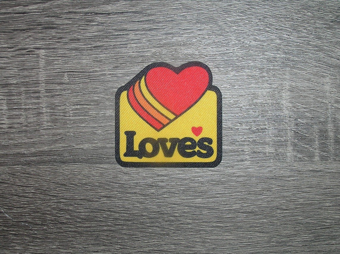 Love’s Truck Stop Sponsor Oklahoma City OKC Thunder Patch 2.5″ x 2.5″