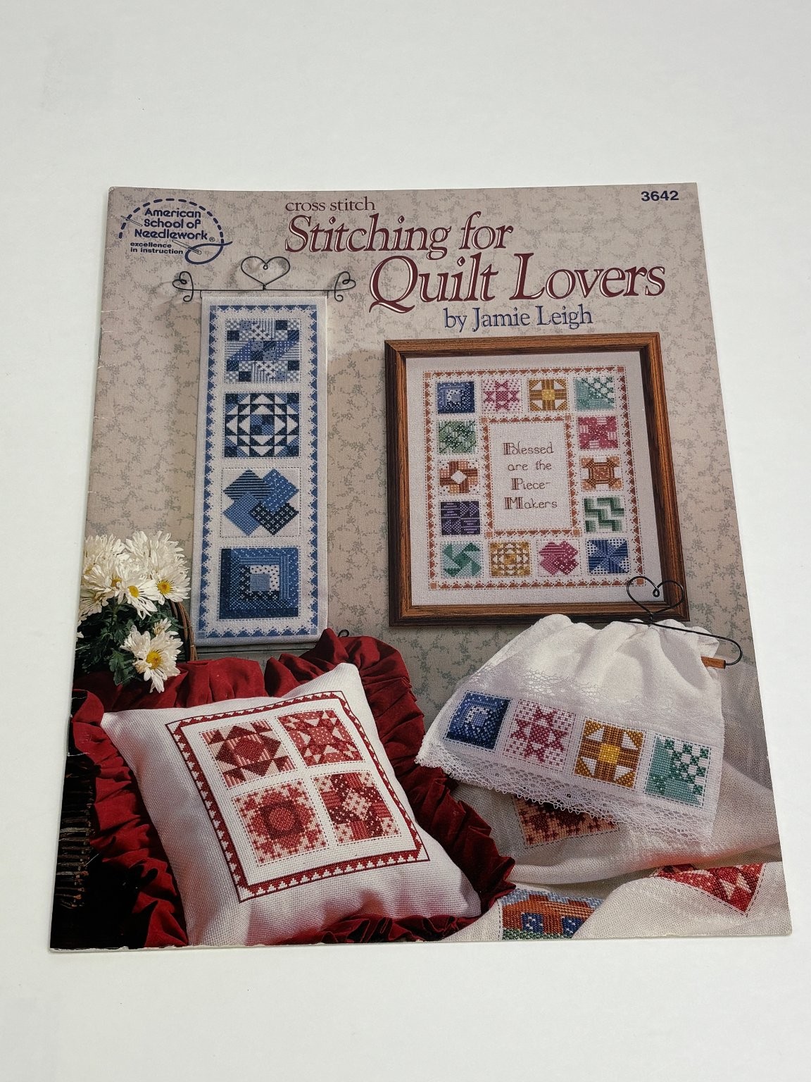 American School of Needlework Stitching for Quilt Lovers Cross Stitch Booklet
