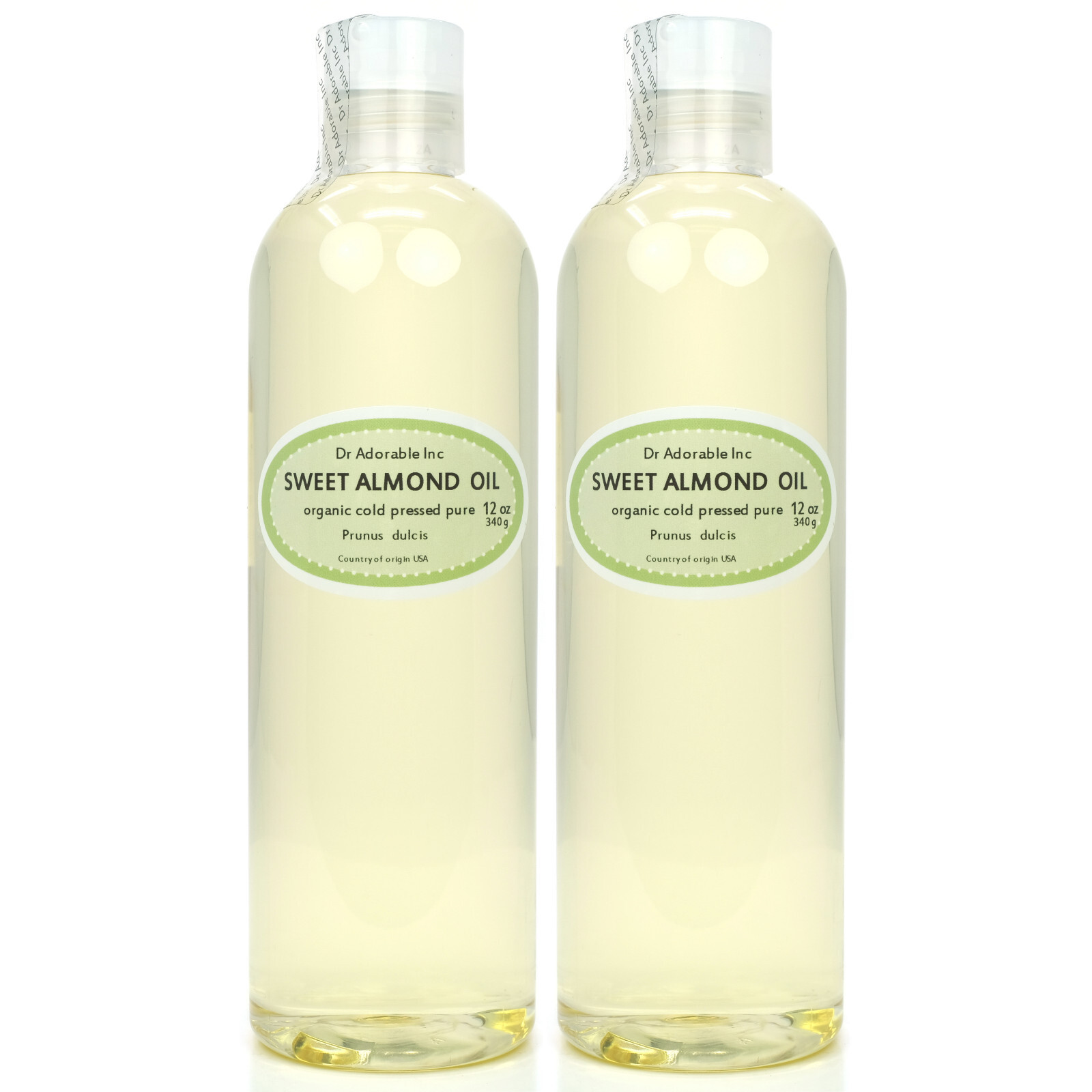 24 Oz Sweet Almond Oil 100% Pure Organic Cold Pressed Best Fresh Multi Purpose