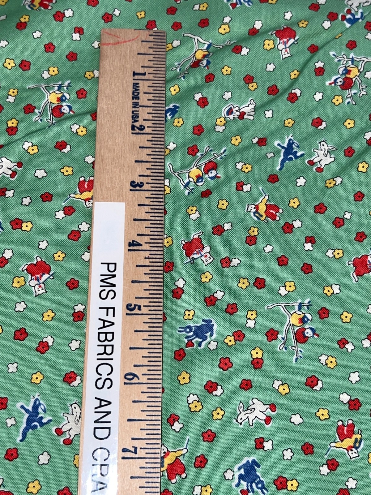 Moda 30s Playtime 100% cotton fabric by the yard 36×44 Aloe Green 23373 16