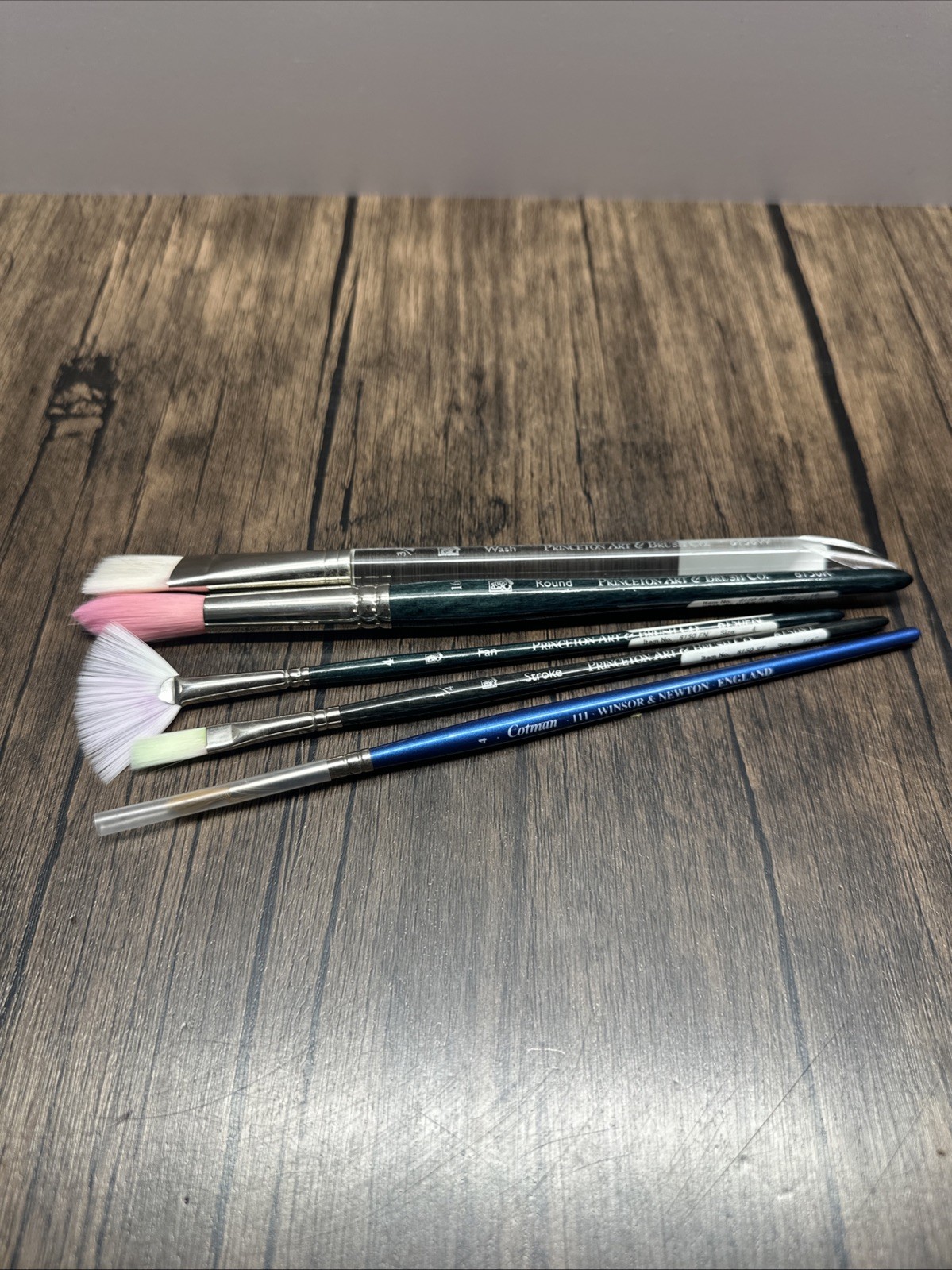 **PRINCETON ART & BRUSH CO.** Lot Of 6 Assorted Paintbrushes