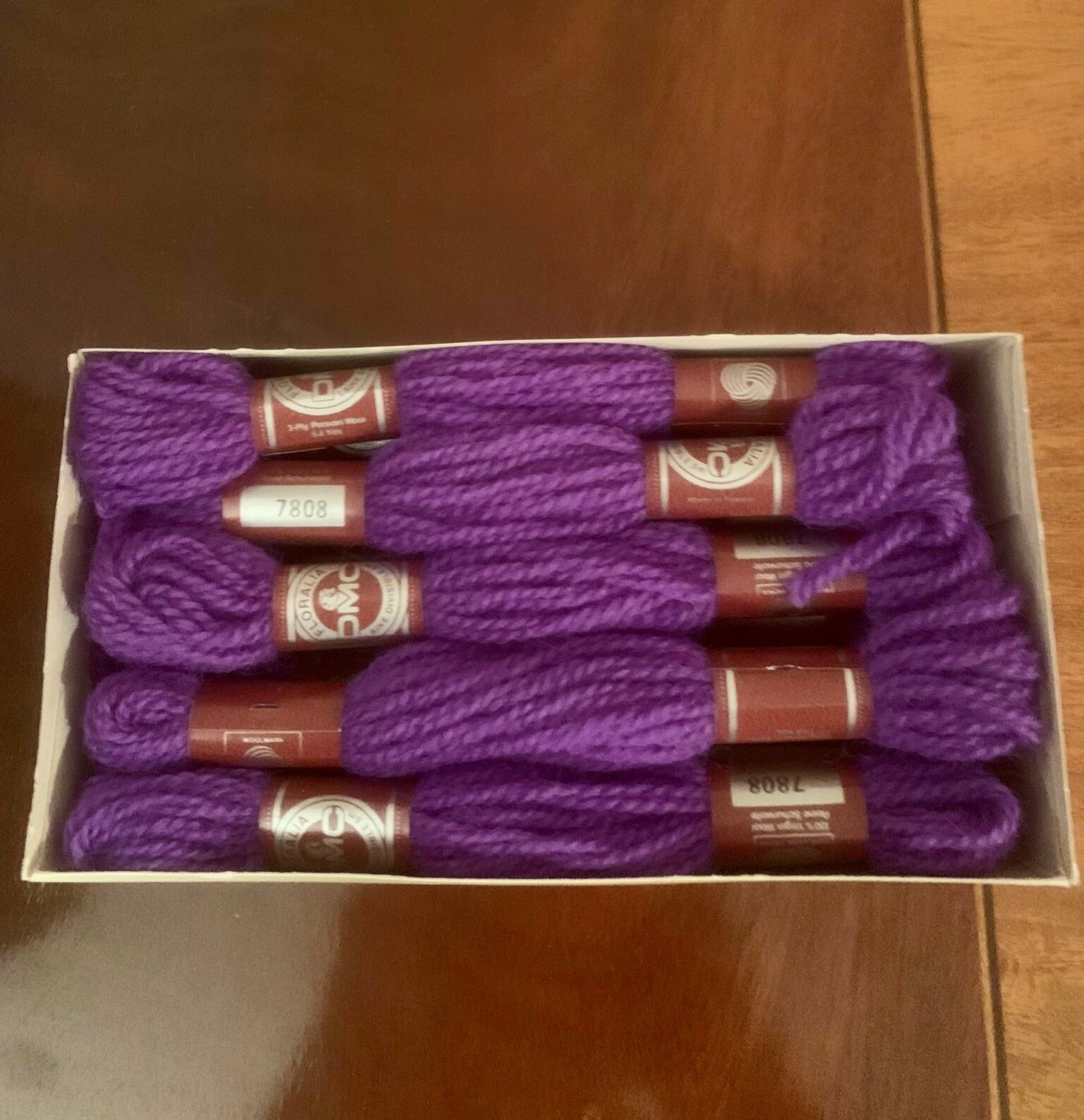 Vintage DMC Floralia Laine Divisible 3 ply Persian Wool – 72 skeins