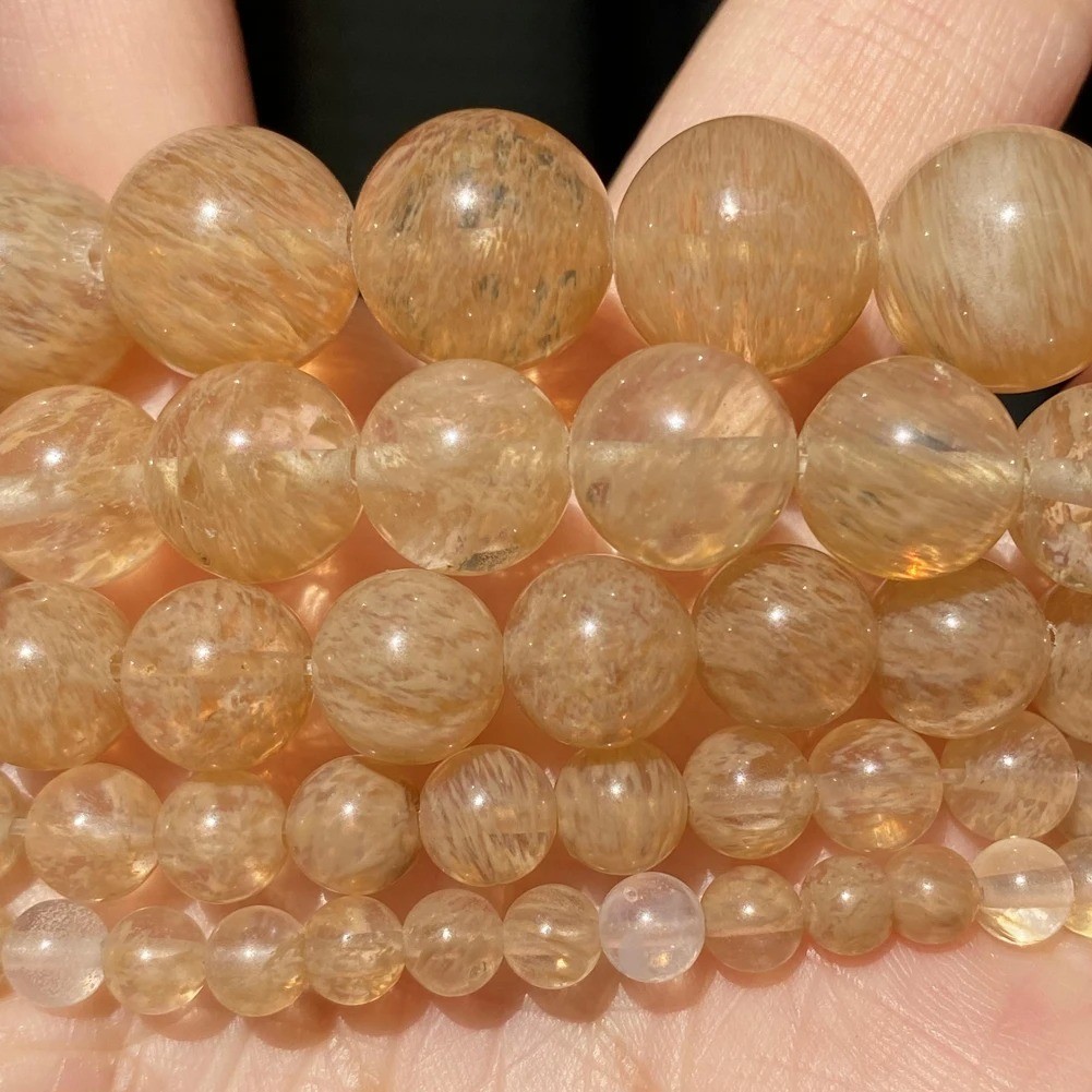 Natural Gemstone Round Loose Beads | For DIY Bracelet, Necklace & Jewelry Making