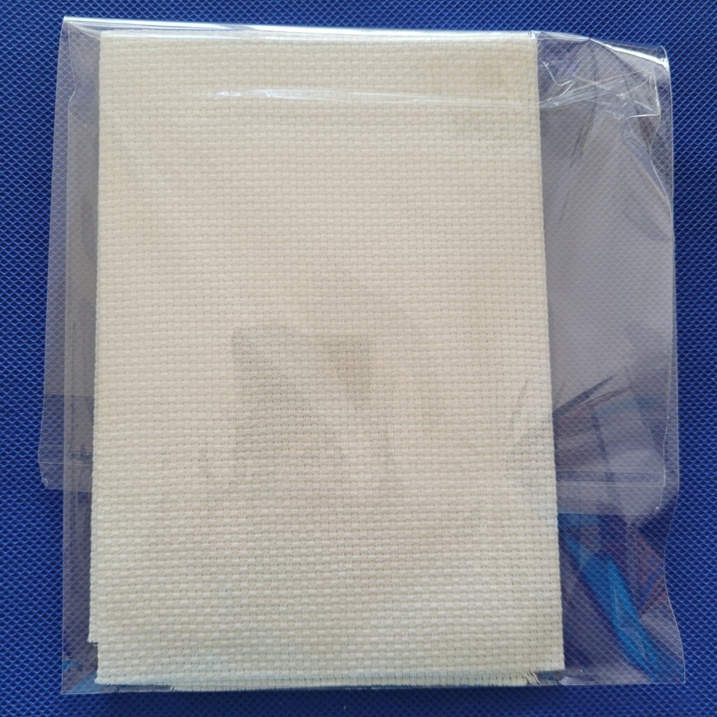 Raymar White Cross Stitch Fabric 14 ct Aida Cotton 12″ x 12″