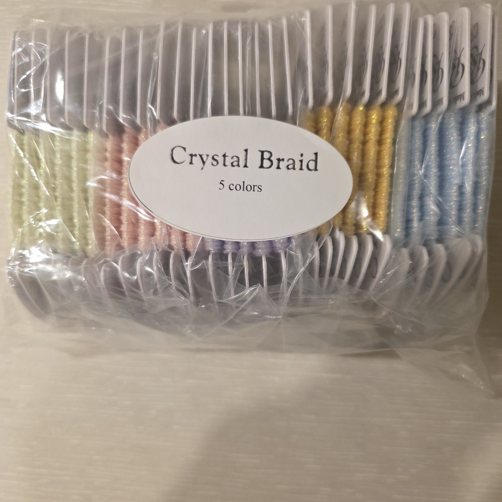13X Crystal Braid/Petite Sparkle Rays metallics Needlepoint/Cross-stitch