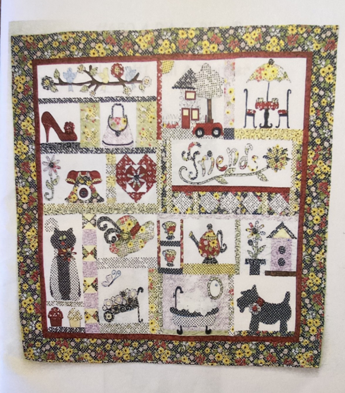 PATTERN A Bit O’ Bliss Block of the Month Quilt 1-11 Full Set NEW Pearl Louise