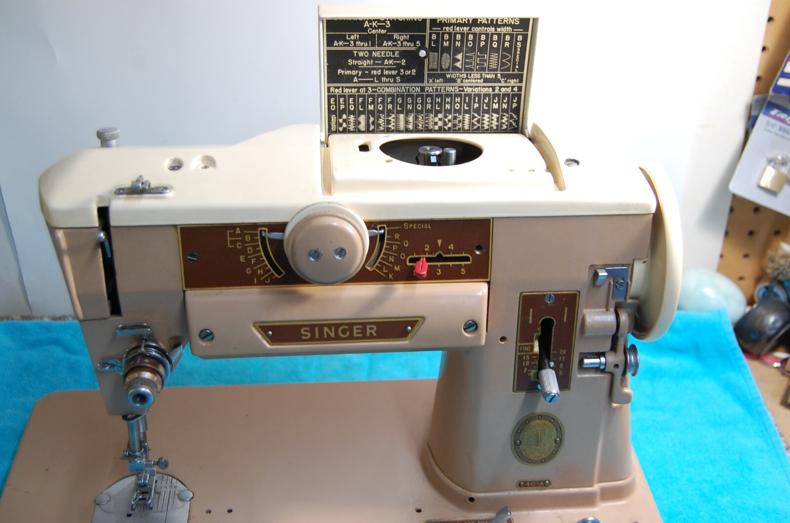J2 Singer Model 401A Slant Sewing Machine original parts Discounts