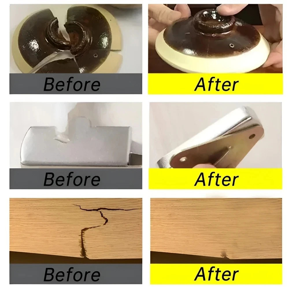 Super Strong Multi-Purpose Glue for Plastic, Wood, Metal, Glass & Ceramic Repair