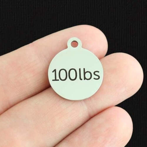 100 LBS Stainless Steel Charms – BFS001-6769