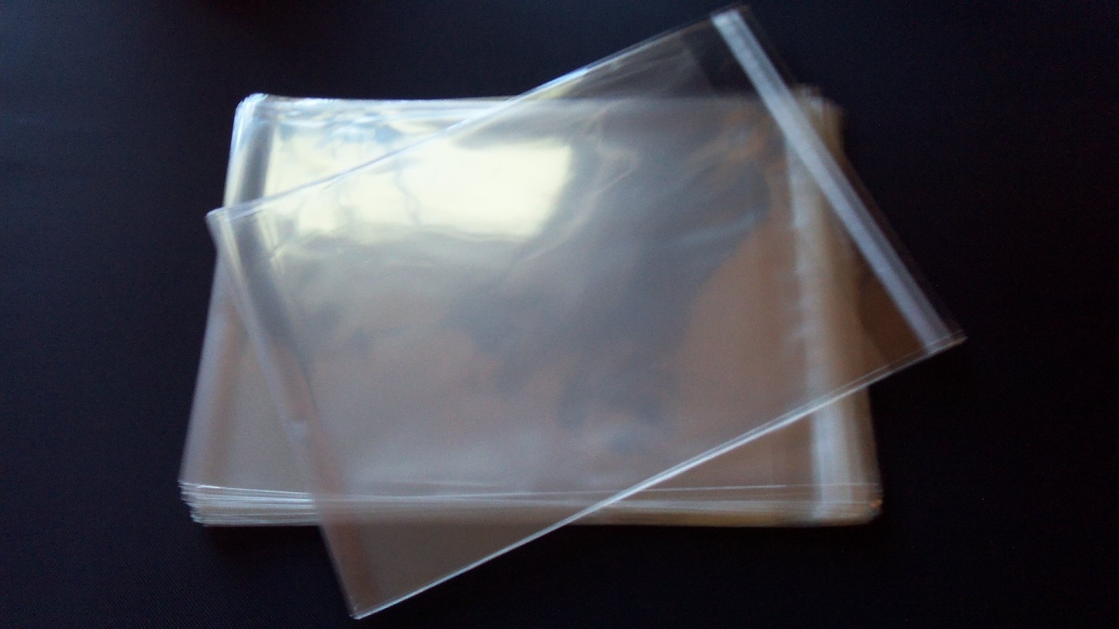100 Clear Envelopes Card Jackets sleeves fits SU Cards 5 x 7