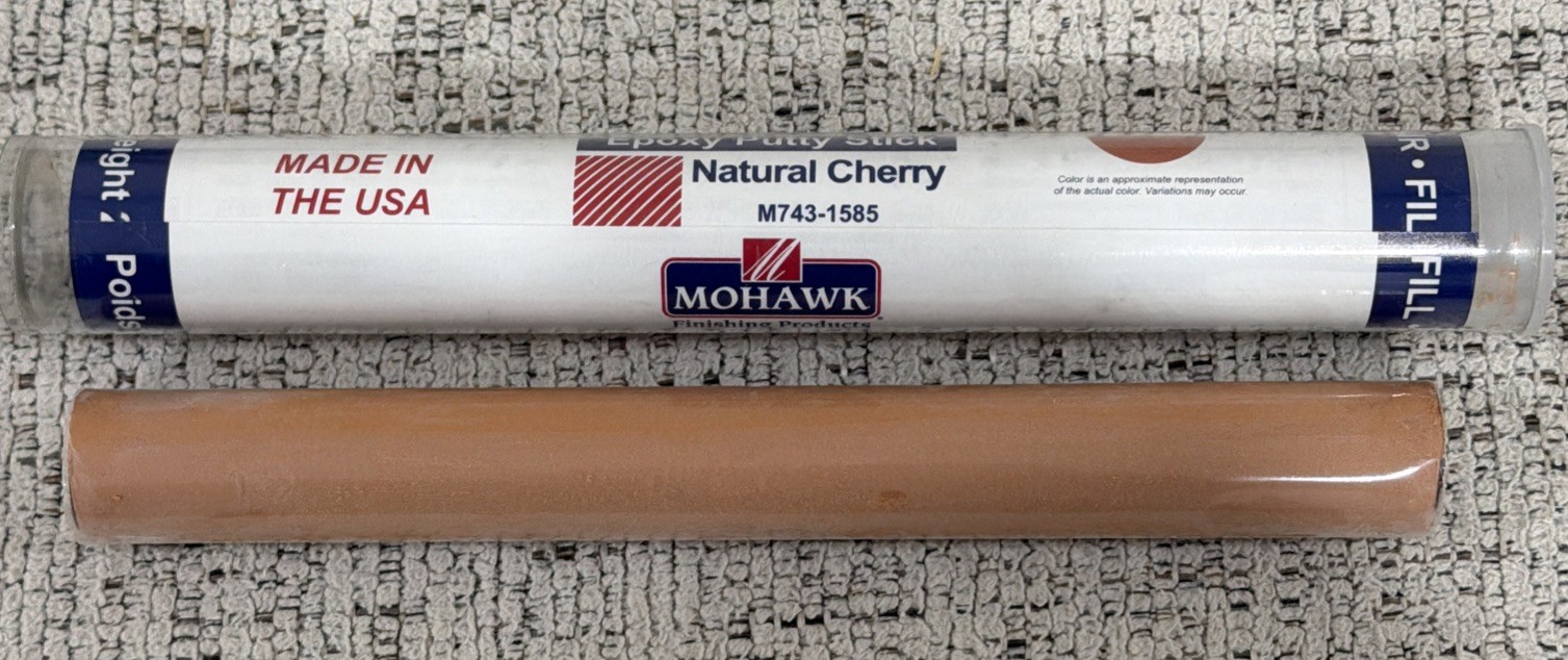 Mohawk Epoxy Putty Natural Cherry 2oz Stick M743-1585