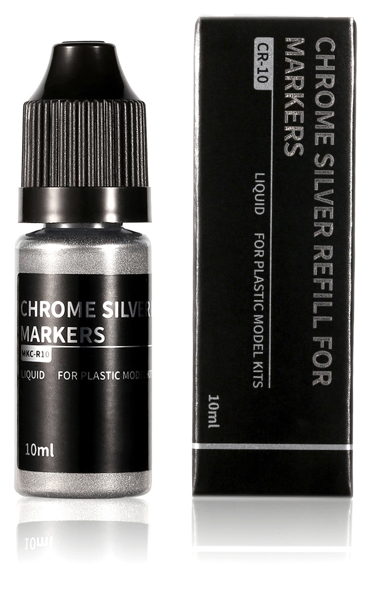 DSPIAE Chrome Silver Refill for Markers CR-10 10ml – US
