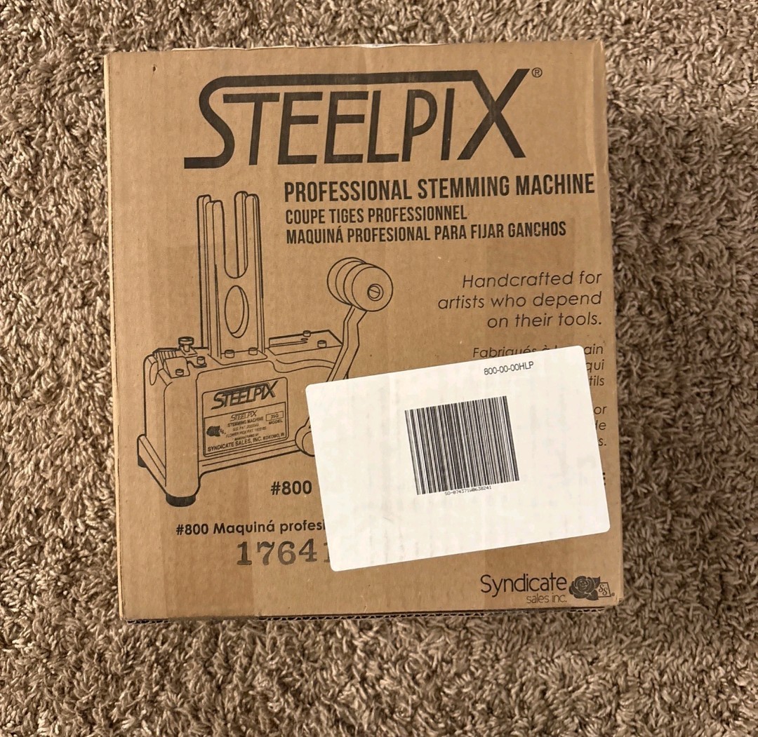 STEELPIX Professional Stemming Machine 35g #800 Syndicate Sales Inc Brand New