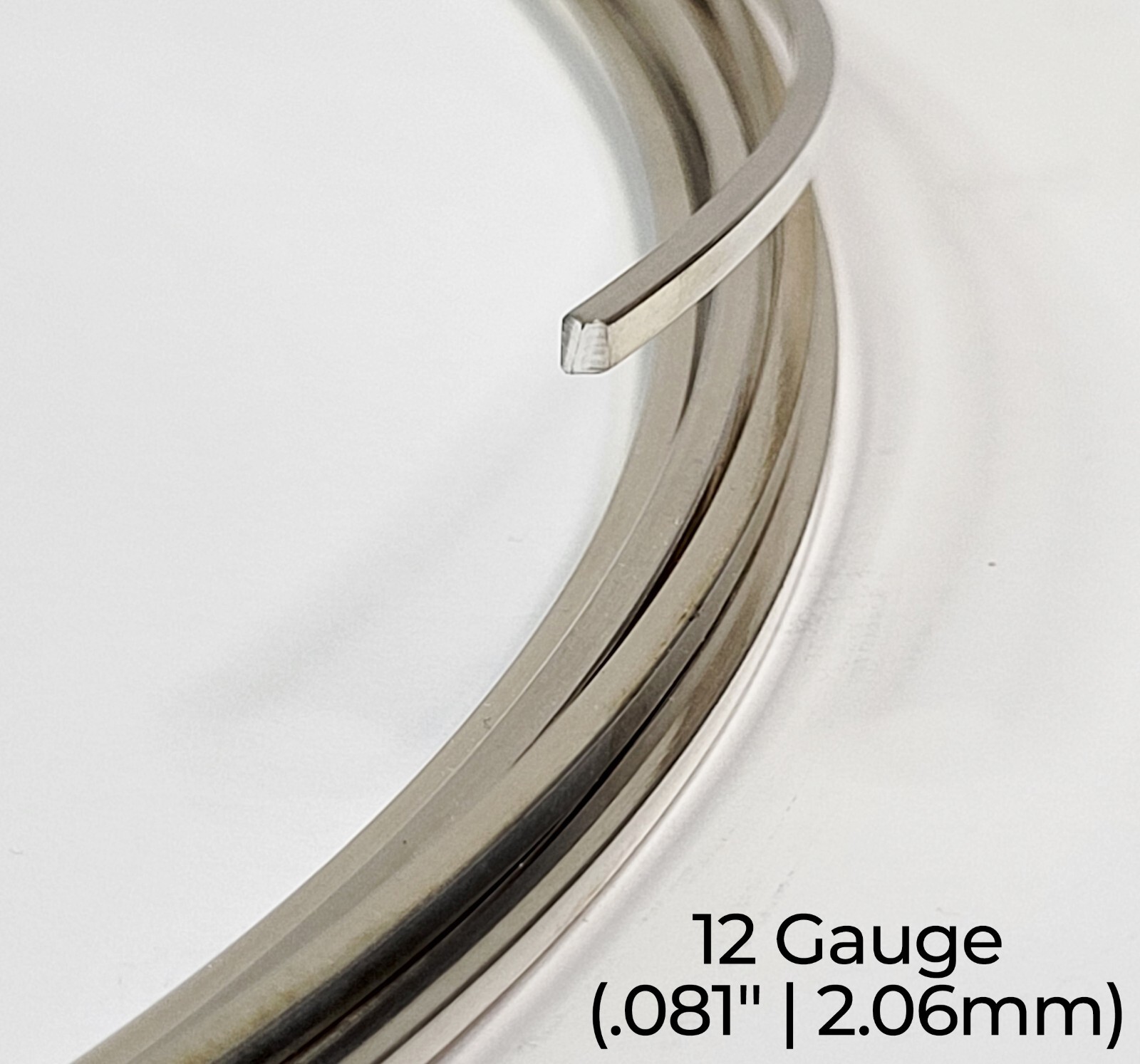 925 Sterling Silver Wire | Square | Dead Soft | 10-24 Gauge | 1-10 Ft | USA