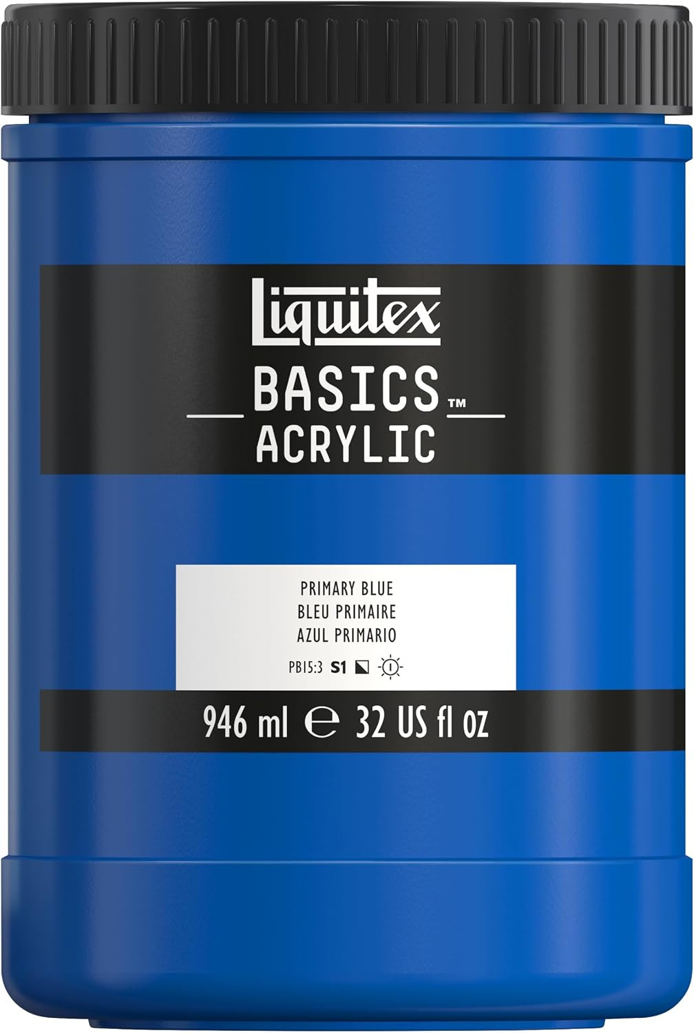 BASICS Acrylic Paint, 118Ml (4-Oz) Tube, Titanium White