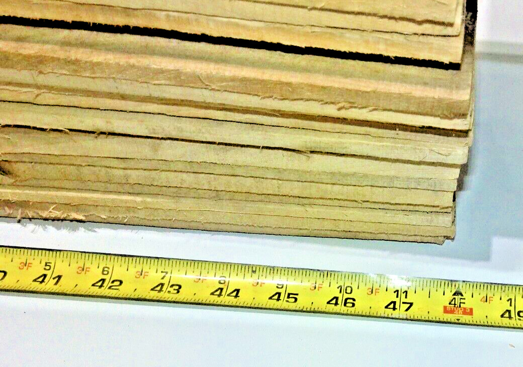 Shag Hickory 1/4th inch x 5inch x 48inch Decorative Board x5 count!