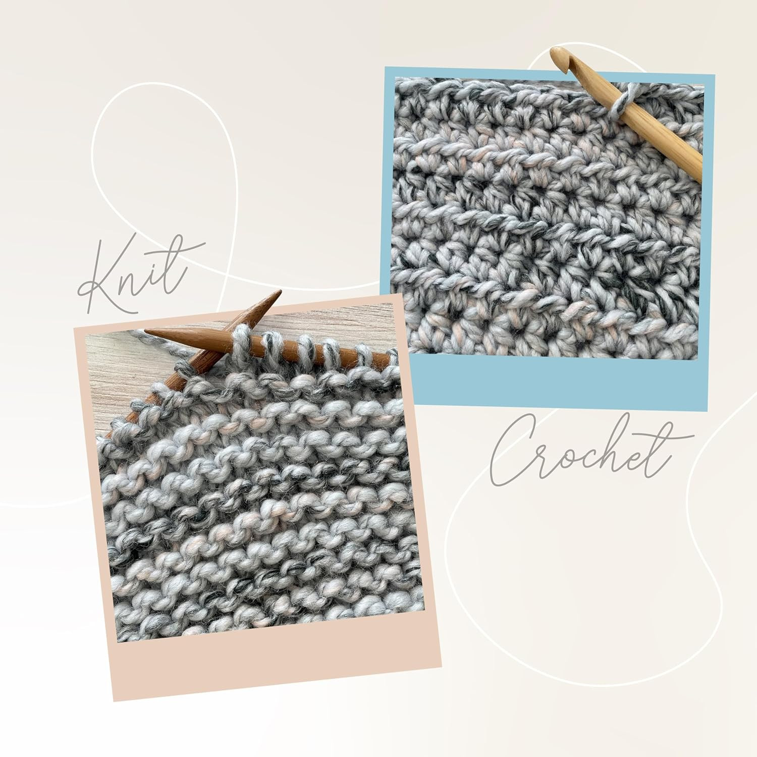 Wool-Ease Thick & Quick Yarn, Soft and Bulky Yarn for Knitting, Crocheting, and
