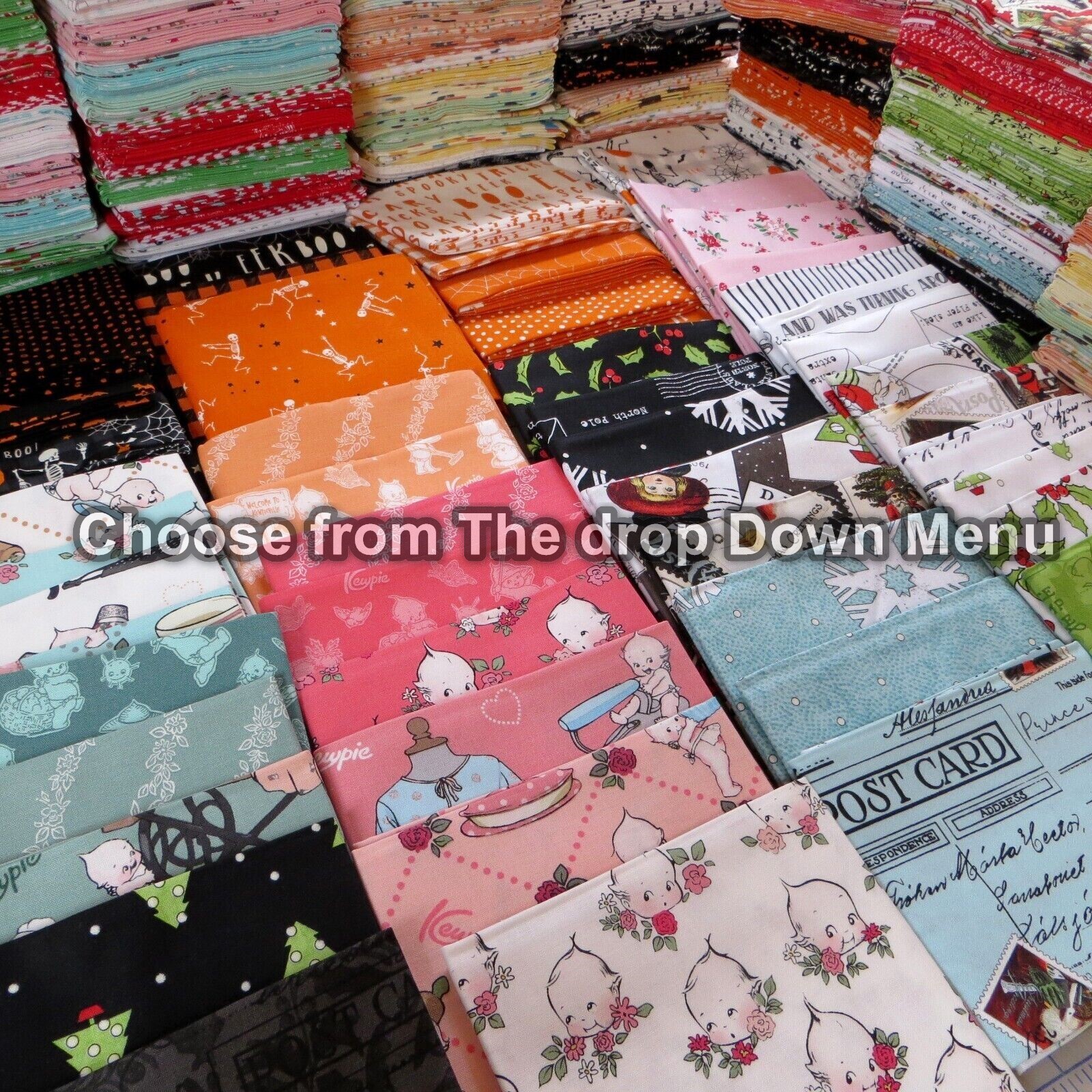 Novelty, Halloween, Holiday Fat 1/4’s Riley Blake Fabric. $3.99 Ships Any Amount