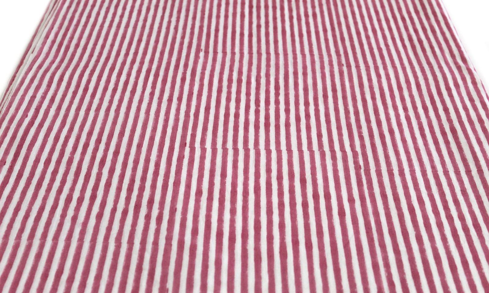 NO TARRIF CHARGES 100%✅ZK_315 Hand Block Print 100%Cotton Striped Fabric 15 Yard