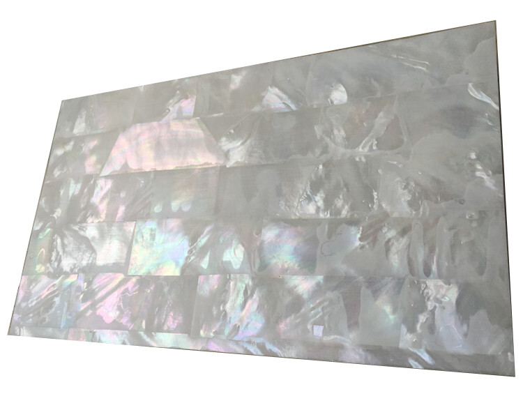 1x real mother of pearl MOP sheet Slice AAA Inlay 240X140x0.2mm Luthier Veneer